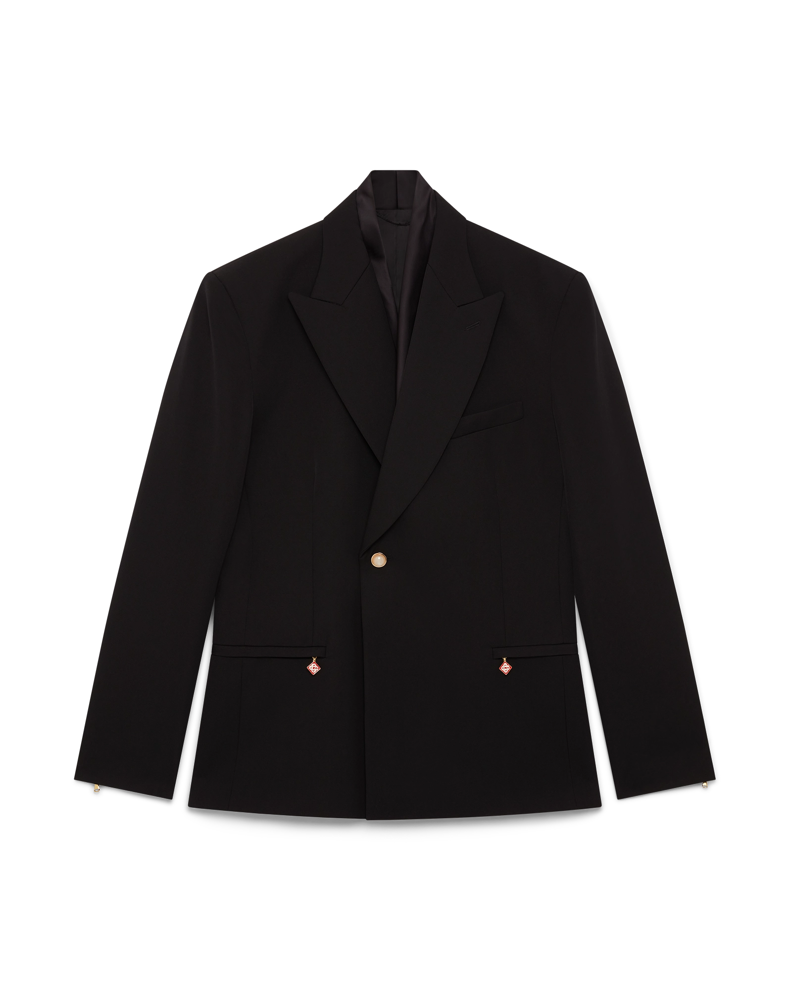 Wool Double Breasted Jacket