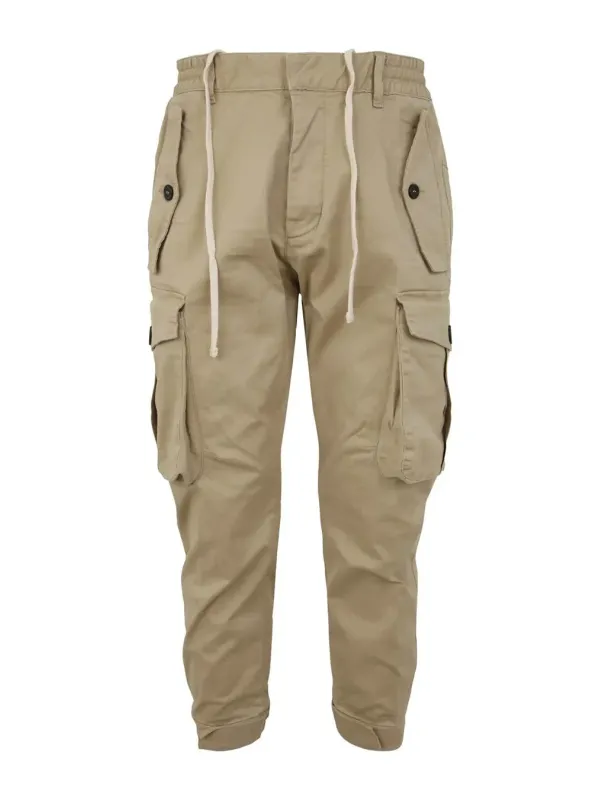 Dsquared2 Herren Beige Baumwollhose Herbst Winter