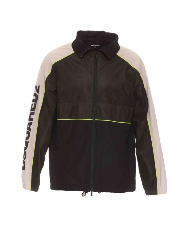 Dsquared2 Herrenjacke Schwarz Frühling Sommer