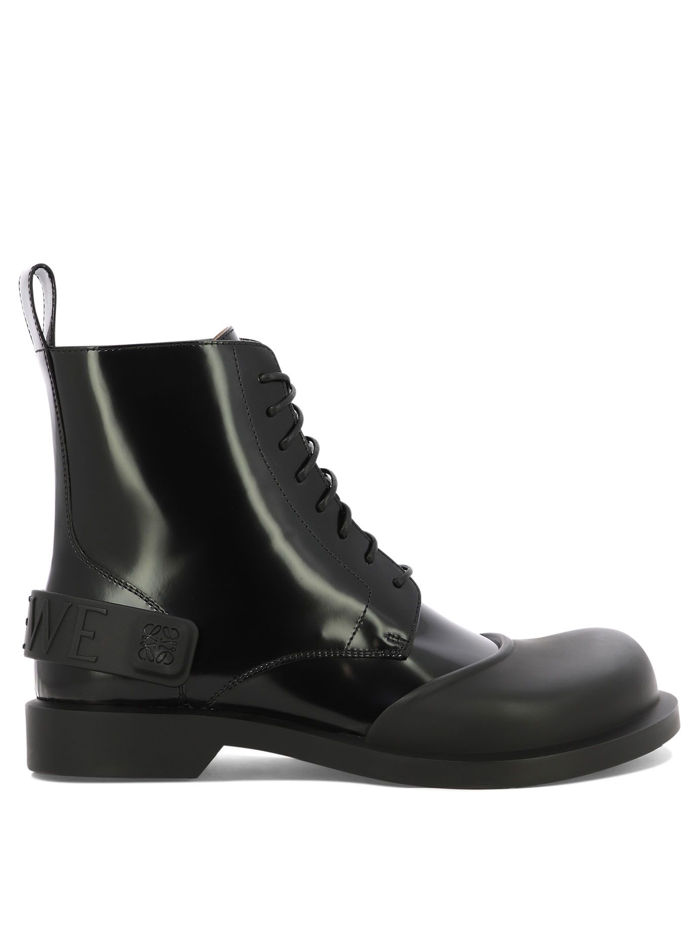 Schwarze Campo Schnürstiefeletten Von Loewe