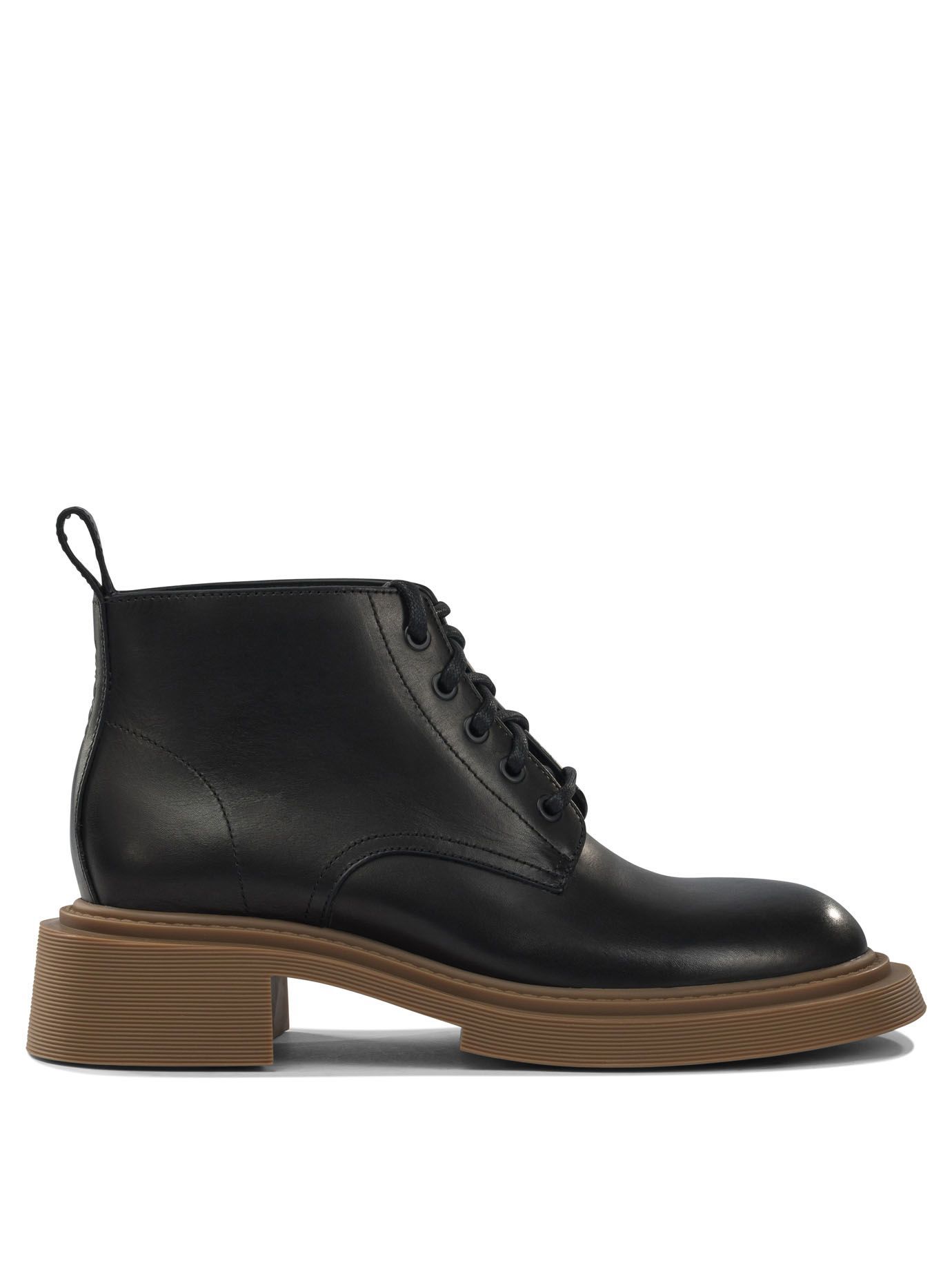 Schwarze Combat Stiefeletten Von Loewe
