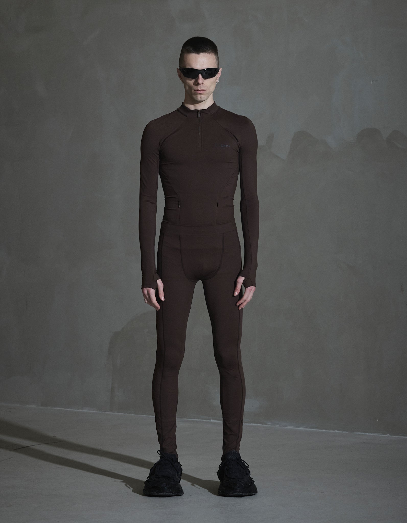 Technical Tights - Coffe Brown