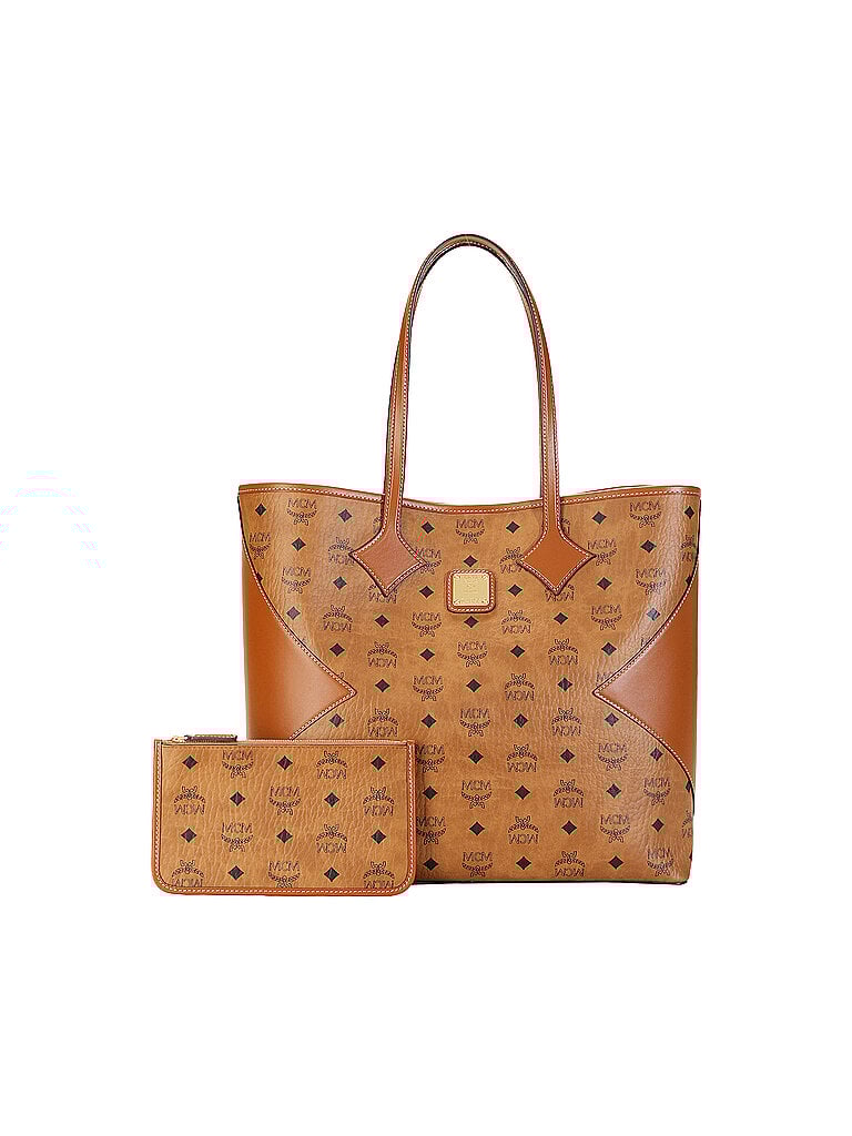 MCM Ledertasche - Shopper DIA VI Large hellbraun