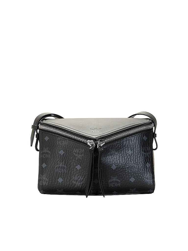 MCM Ledertasche - Umhängetasche DIAMANT Small schwarz