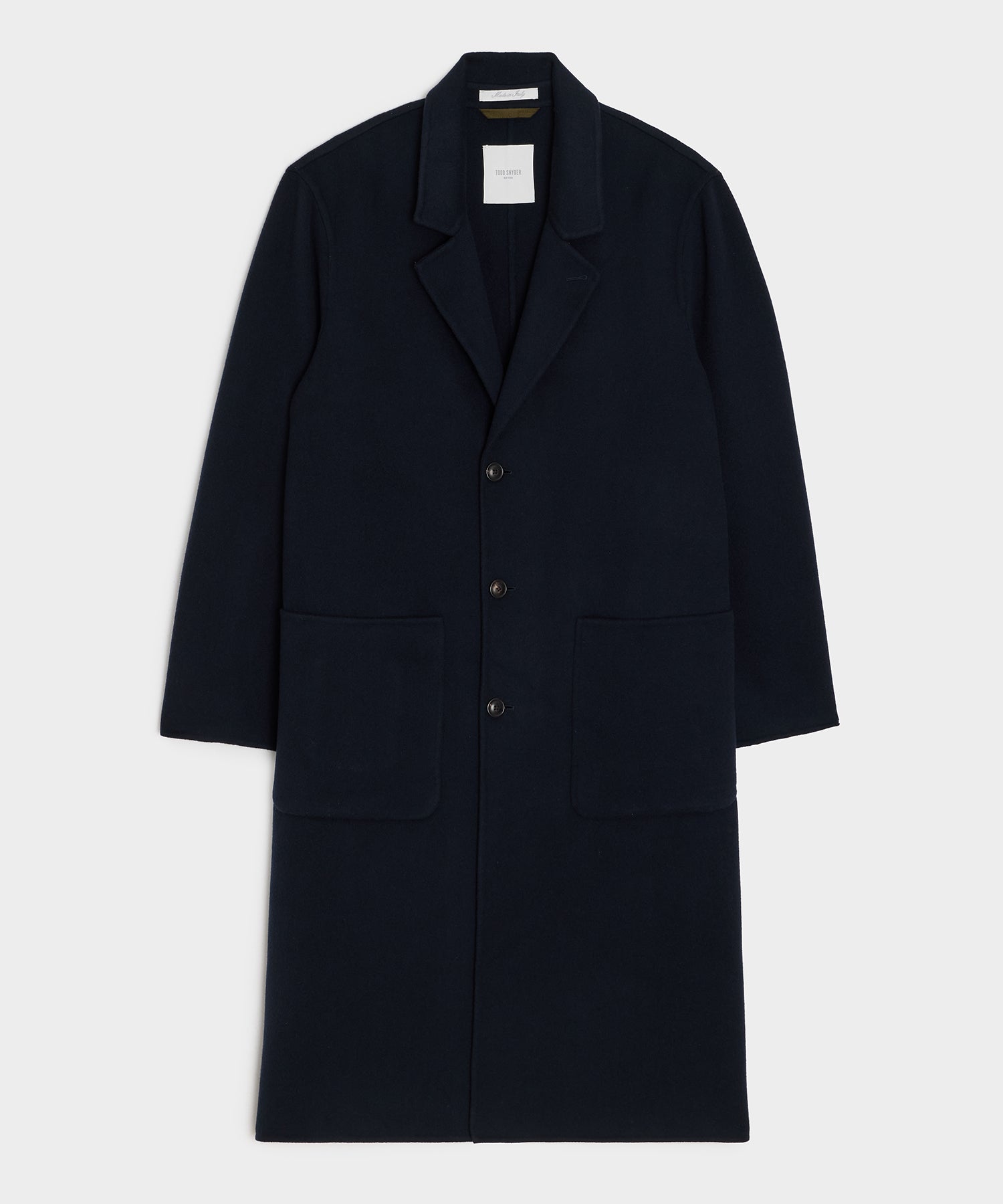 Italian Cashmere Topcoat