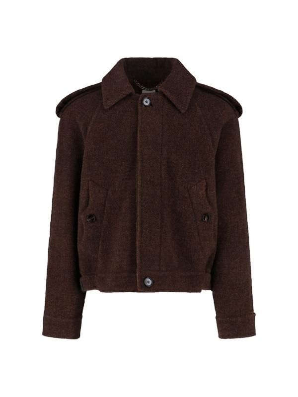 Burberry Foxhill Braune Jacke Für Herren